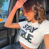 Stay True Crop Top